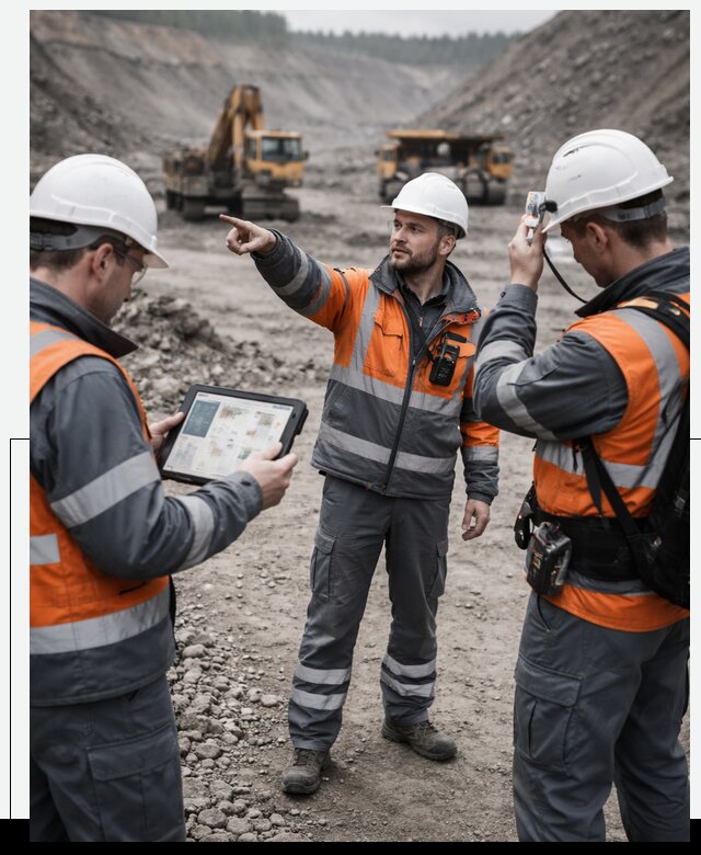 Система контроля персонала для горнодобывающей отрасли в Красноуфимске