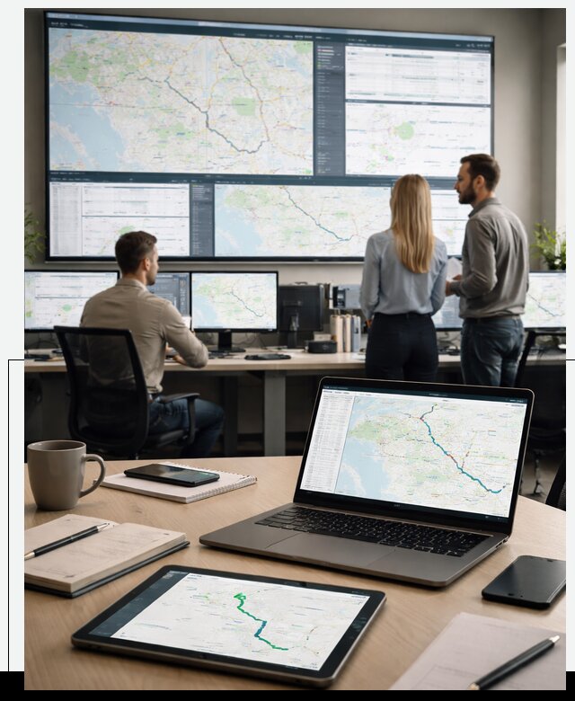 Трекинг грузов и Fleet Management, мониторинг автопарка в Красноуфимске