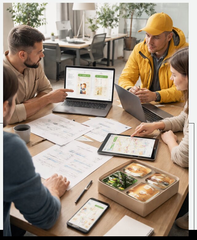 Разработка агрегатора доставки еды в Красноуфимске от 15236 р., АвикейКрф