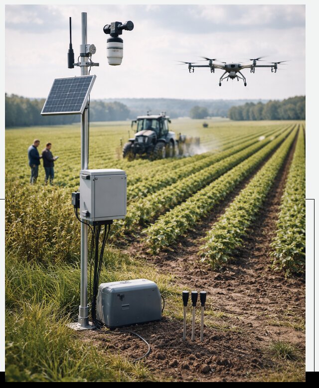 Разработка IoT мониторинга полей в Красноуфимске от 8633 р. | АвикейКрф